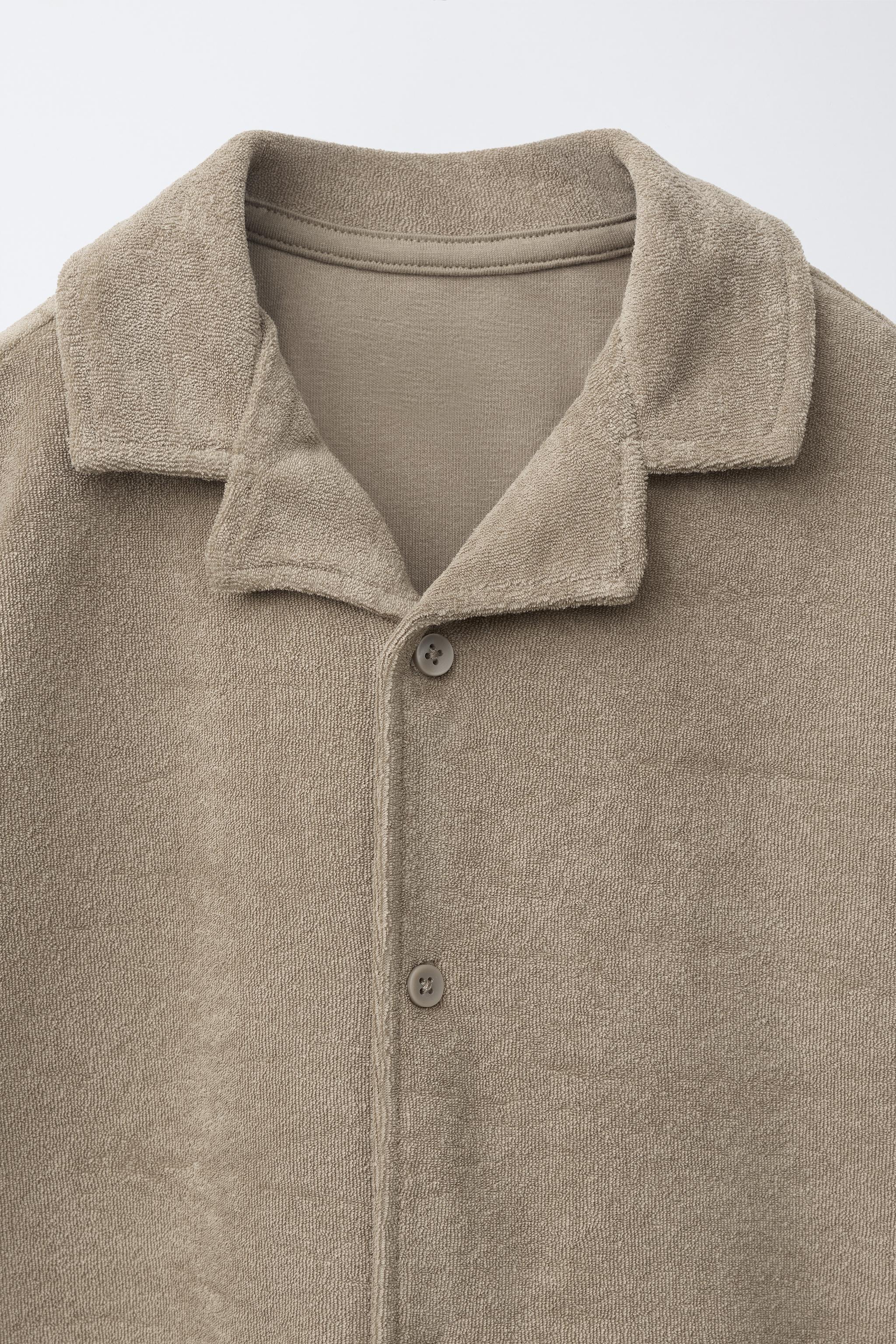 ENSEMBLE CHEMISE ET BERMUDA EFFET SERVIETTE